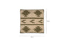 Bhumi Wool & Jute Cushion Cover - Moss Green