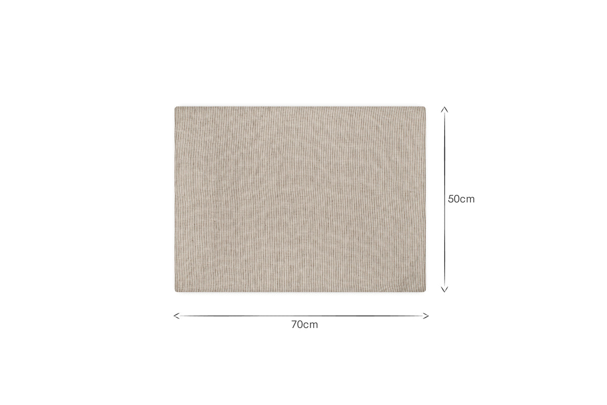 Borba Hemp & Cotton Housewife Pillowcases - Espresso