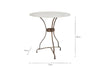 Parwaha Marble Bistro Table