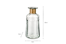 Chara Hammered Bottle - Decorative