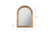 Cayce Cast Aluminum Vanity Mirror - Antique Brass