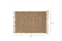 Davli Jute Doormat - Natural