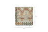 Dantri Jute & Cotton Cushion Cover - Soft Grey