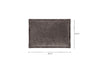 Dhara Velvet Cushion Cover - Charcoal