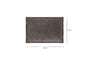 Dhara Velvet Cushion Cover - Charcoal