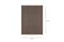 Dilli Wool Throw - Dark Brown