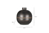 Endo Recycled Iron Vase - Black