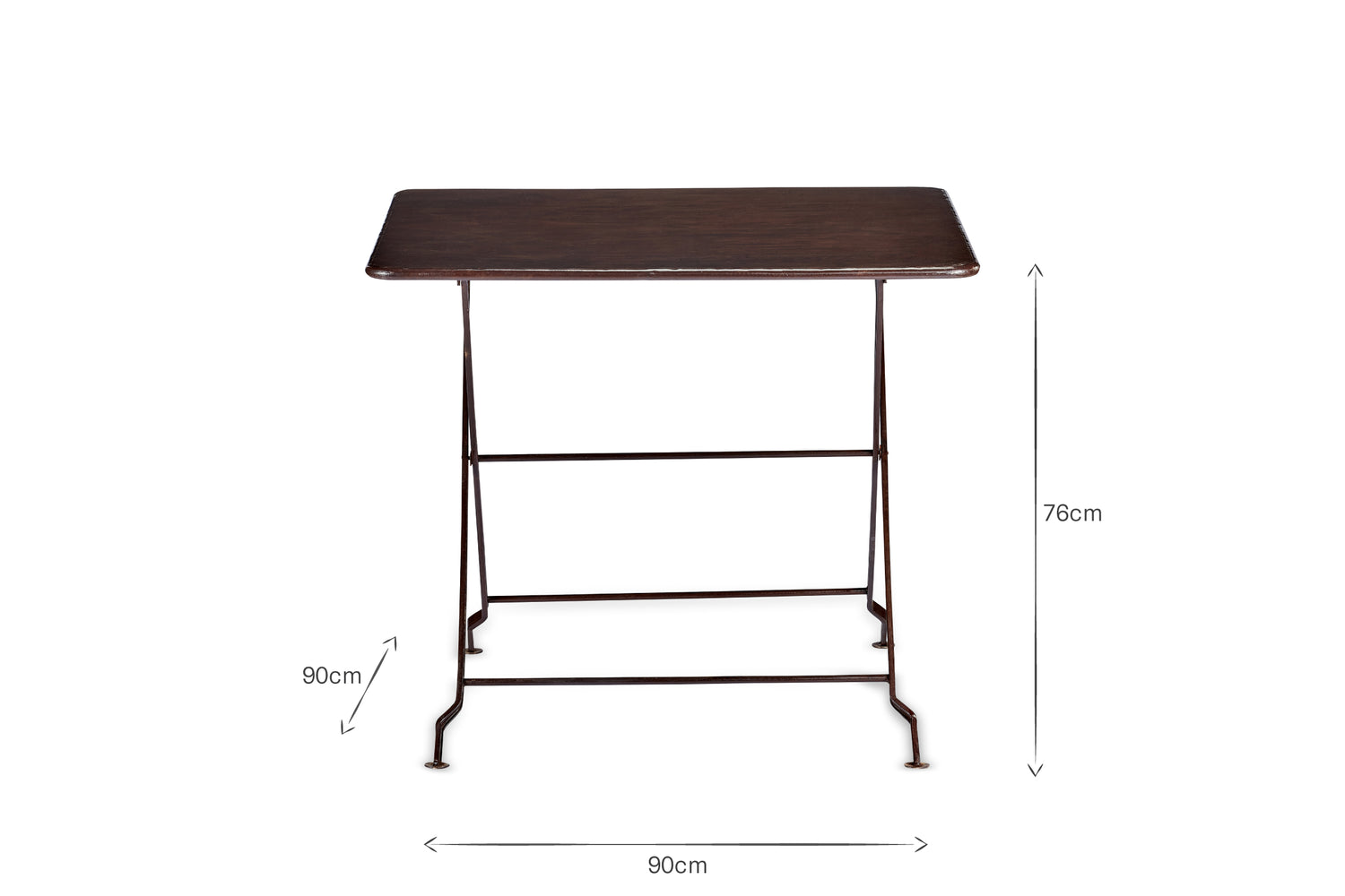 Ekete Iron Bistro Table - Large