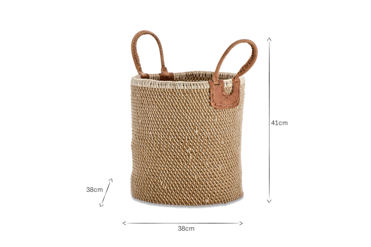 Indra Coil Basket - Natural
