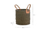 Indra Coil Basket - Charcoal