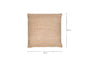 Indie Recycled Cushion Cover - Rust