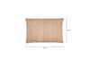 Indie Recycled Cushion Cover - Rust