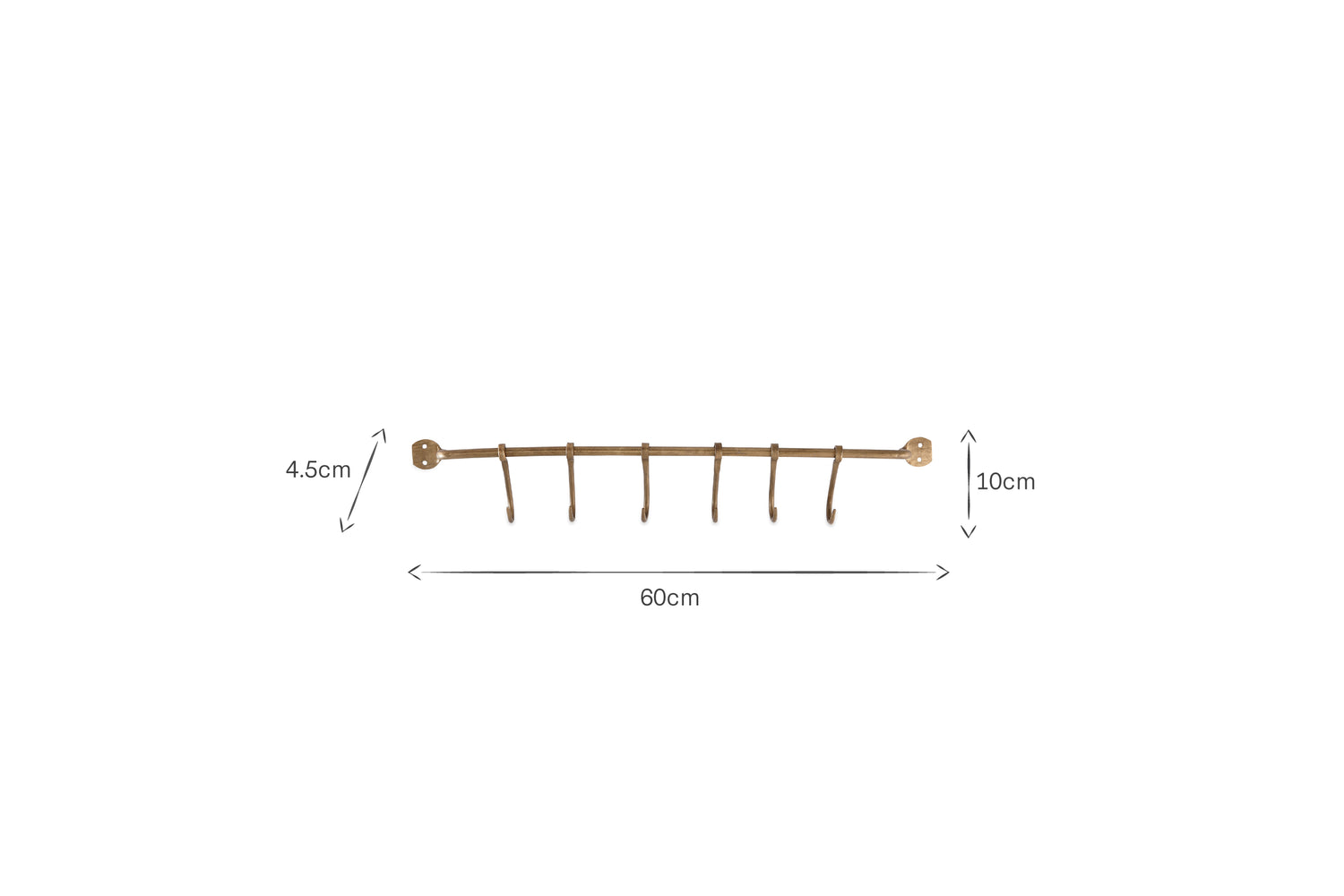 Ikoma Hook Set - Antique Brass