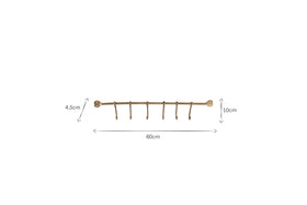 Ikoma Hook Set - Antique Brass
