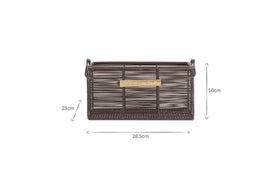 Inkollu Wire Cutlery Holder - Aged Brass