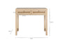 Kanz Mango Wood Writing Desk - Natural