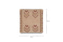 Kandy Wool & Cotton Cushion Cover - Dusty Pink