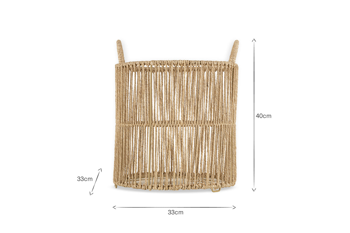 Kanika Jute Basket - Natural