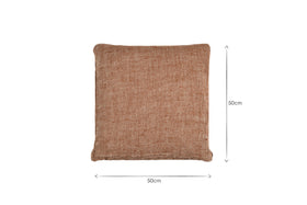 Kana Linen Cushion Cover - Rust