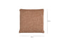 Kana Linen Cushion Cover - Rust