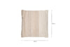 Karaya Cotton & Wool Cushion Cover - Natural