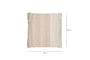 Karaya Cotton & Wool Cushion Cover - Natural