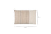 Karaya Cotton & Wool Cushion Cover - Natural