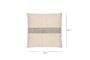 Kallu Wool & Cotton Cushion Cover - Natural
