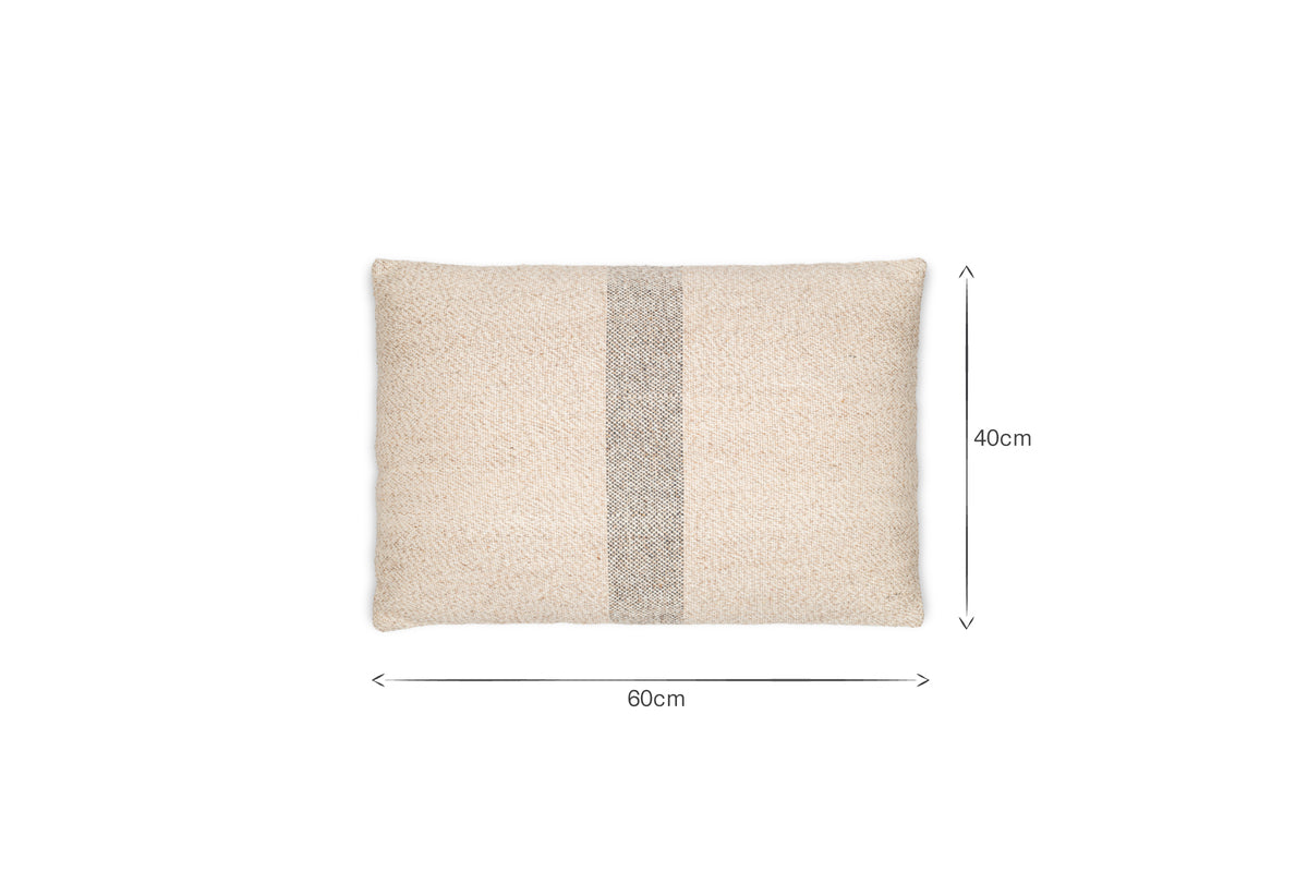 Kallu Wool & Cotton Cushion Cover - Natural