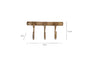 Kuna Iron Hooks - Antique Brass