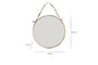 Kiko Round Mirror - Brass