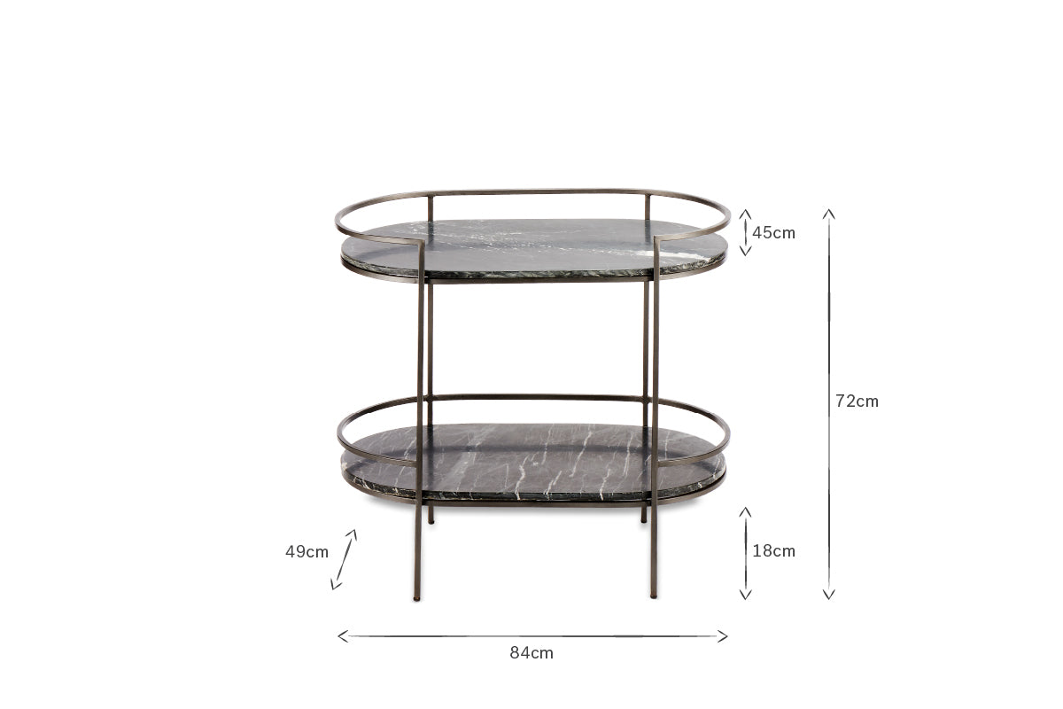 Karoko Marble Drinks Table