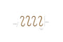 Laila Iron S-Hooks - Brass - (Set of 4)