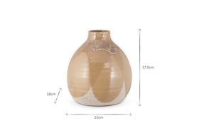 Lucia Ceramic Vase - Terracotta Mix