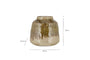 Melina Reactive Glaze Vase - Olive & Natural