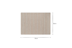 Mora Hemp & Cotton Housewife Pillowcases - Stone Grey