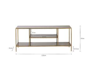 Mahi Media Standing Shelf