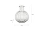Mayumi Recycled Glass Bud Vases - Clear (Set of 3)
