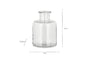 Mayumi Recycled Glass Bud Vases - Clear (Set of 3)