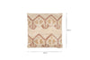 Nuvali Cotton & Jute Cushion Cover - Rust