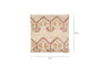 Nuvali Cotton & Jute Cushion Cover - Rust