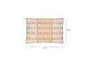 Nayika Cotton Cushion Cover - Rust