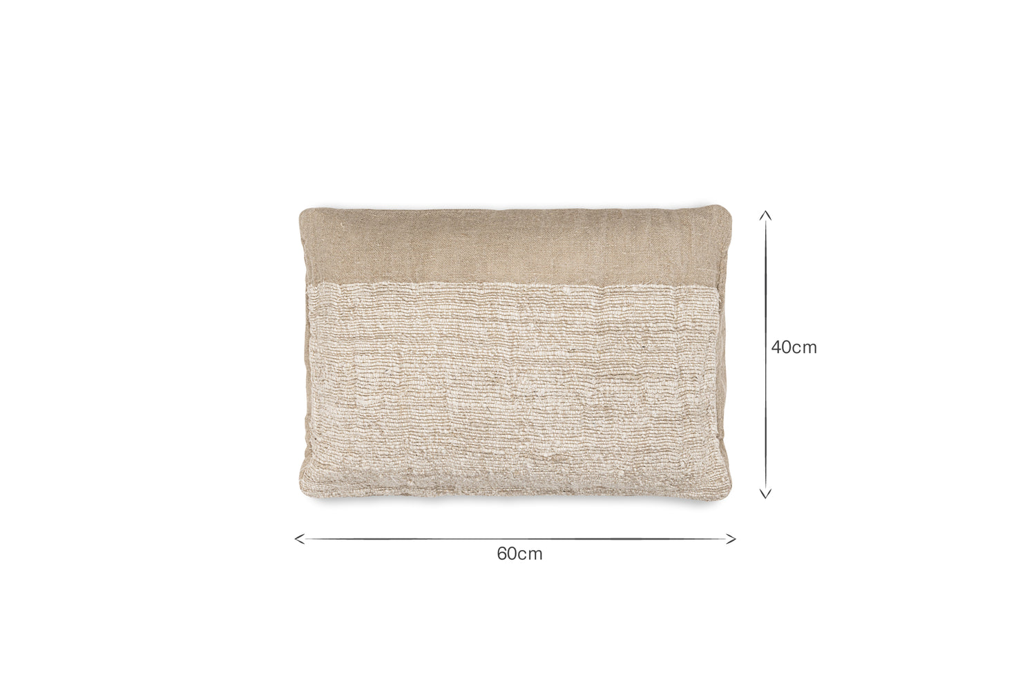 Puli Recycled Linen Cushion Cover - Natural