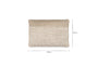 Puli Recycled Linen Cushion Cover - Natural