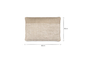 Puli Recycled Linen Cushion Cover - Natural