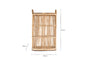 Rammi Rattan Tall Laundry Basket - Natural