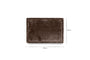 Renwal Velvet & Linen Cushion Cover - Brown