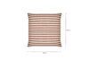 Sanval Wool Cushion Cover - Burgundy