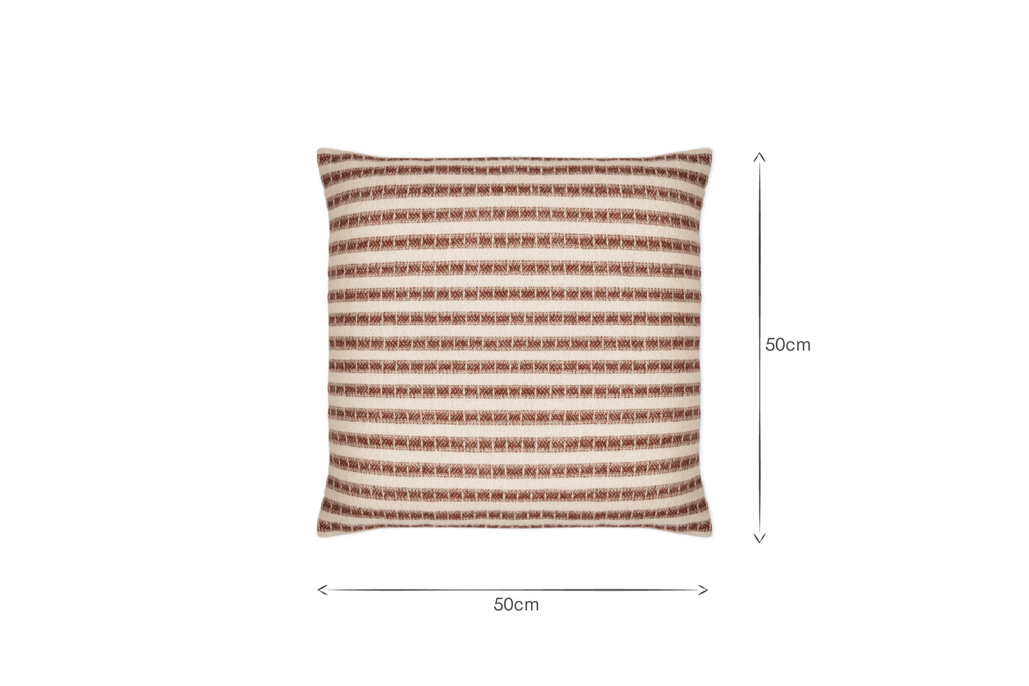 Sanval Wool Cushion Cover - Burgundy