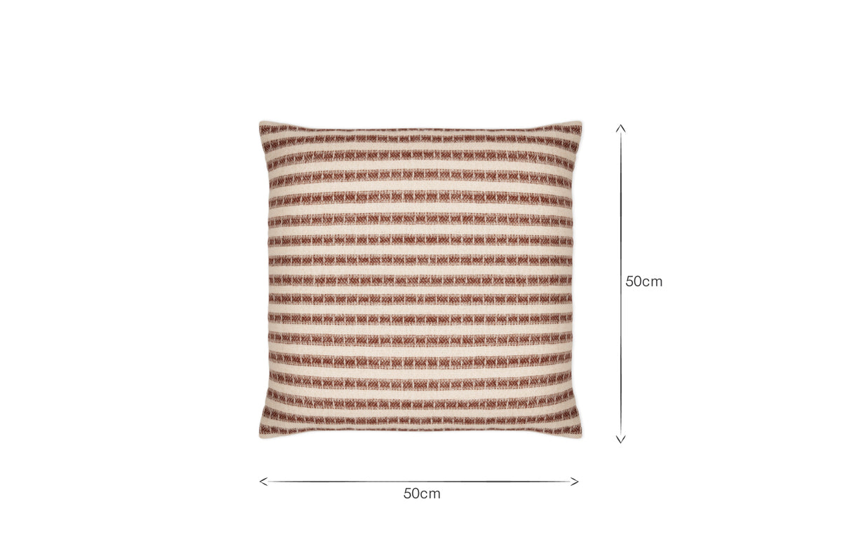 Sanval Wool Cushion Cover - Burgundy